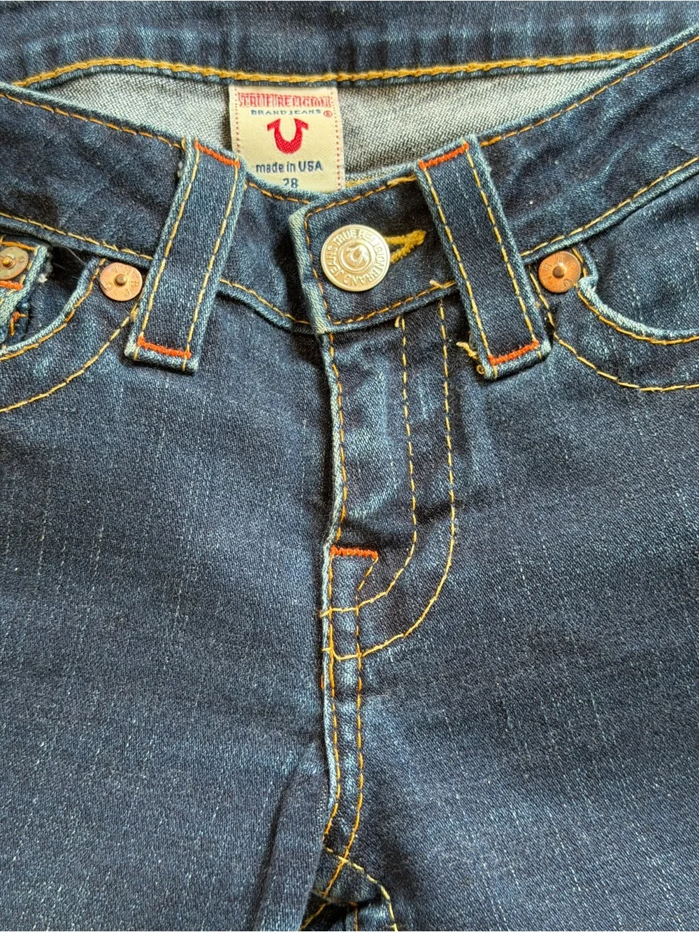 EUC True Religion Julie Jeans. Women's Size: 28.